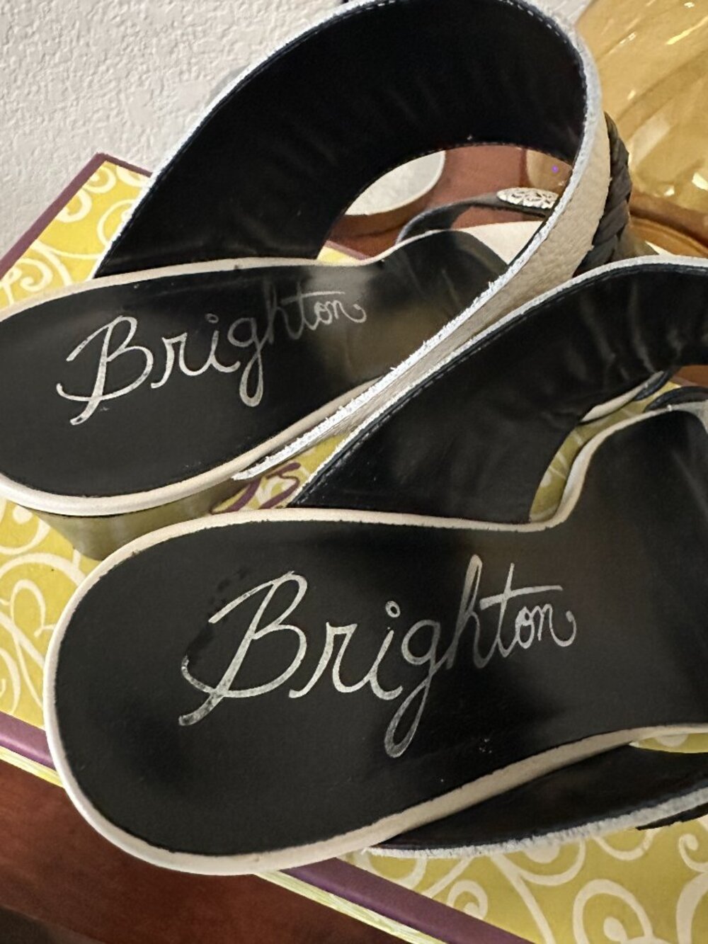 Brighton Trixy Wedge Sandals - Picture 5 of 11